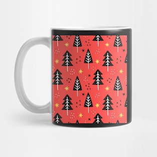 Retro Christmas Pattern Mug